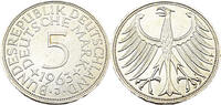 Bundesrepublik Deutschland / BRD 5 Deutsche Mark BRD 5,-DM, J.387 1963 J -