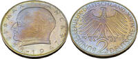 Bundesrepublik Deutschland / BRD 2 Deutsche Mark Umlaufgedenkmünze - Max Planck -