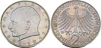Bundesrepublik Deutschland / BRD 2 Deutsche Mark Max Planck -