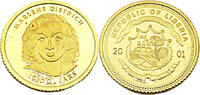 Liberia 10 Dollar Marlene Dietrich -