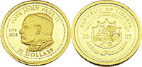 Liberia 10 Dollar Papst Johannes Paul II. -