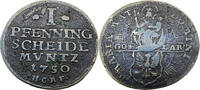 Goslar 1 Pfennig Standardumlaufmünze - 1 Pfennig Freie Stadt Goslar -