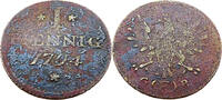 Frankfurt Stadt 1 Pfennig Standardumlaufmünze - 1 Pfennig Freie Stadt Frankfurt -