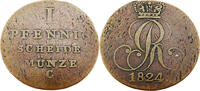 Hannover, Königreich 1 Pfennig Standardumlaufmünze - 1 Pfennig Georg IV. -
