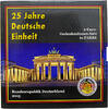 Bundesrepublik Deutschland / BRD 5x 2 Euro 25 Jahre Deutsche Einheit -