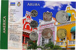 Aruba 9,4 Florin Kursmünzensatz - KMS -