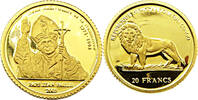 Kongo 20 Francs 25. Jahrestag – Ernennung von Papst Johannes Paul II -
