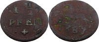Braunschweig-Lüneburg 1,5 Pfennig Standardumlaufmünze - 1,5 Pfennig Braunschweig-Lüneburg -