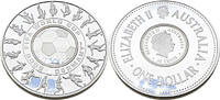 Australien 1,25 Dollar FIFA Fußball WM Deutschland 2006 -