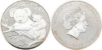 Australien 2 Dollar / 2 Oz Nächste Generation - Koala mit Welpen -