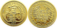 Deutschland Medaille 500 Jahre Reformation,Martin Luther -