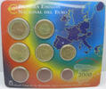 Spanien 3,88 Euro KMS Offizieller Euro-Kursmünzensatz Spanien 2000 - Primera Emisión Nacional del Euro -