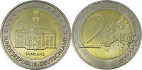 Bundesrepublik Deutschland / BRD 2 Euro Saarland - Ludwigskirche - Zwei Euro -
