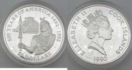 Cookinseln / Cook Islands 50 Dollars 500 Years of America - 1492 - 1992 - Elizabeth II - Inca Prince -