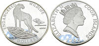 Cook Islands 5 Dollar Gefährdete Tierwelt - Gepard -