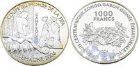 Zentralafrika 1000 Francs FIFA Fußball WM Deutschland 2006 -