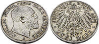 Kaiserreich Oldenburg 2 Mark 1891 A Gro&szlig;herzog Nicolaus Friedrich Peter ... 265,00 EUR  Excl. 13,95 EUR Verzending