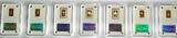 Gabun 7 x 3000 Francs CFA Investment Coin Bar Collection 2018 Proof
