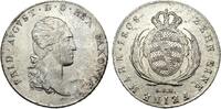 Sachsen Taler Friedrich August I. 1806-1827 -