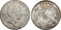 Baden Doppelgulden Ludwig 1818 - 1830 - seltener Jahrgang! -
