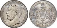 Baden Taler Friedrich I. 1852 - 1907 -