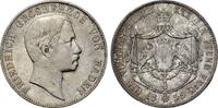 Baden Taler Friedrich I. 1852 - 1907 -