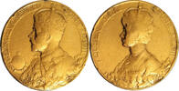 Great Britain Medal 1911 Gold Coronation Medal, Great Britain, George V, Extremely Rare -