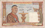 Laos 100 Kip 100 Kip "Laos Banque Nationale" 1957, Laos -