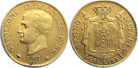 Italy-Napoleonic Kingdom 40 Lire 1808 Gold 40 Lire, Italy-Napoleonic Kingdom, Napoleon I -