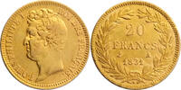 France 20 Francs 1831 Gold 20 Francs, France, Louis Philippe I, Scarce -