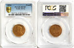 South Africa Pond 1894 1894 Gold Pond South Africa, Paulus Kruger, PCGS ... 998,00 EUR  Excl. 10,00 EUR Verzending