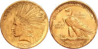 United States 10 Dollar 1908 1908 Gold 10 Dollar 'Indian Head' United St... 1948,00 EUR  Excl. 33,00 EUR Verzending