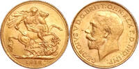India 1918-I Gold Sovereign, India, George V, Scarce Sovereign 1918-I Uncirculated