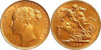 Australia Sovereign 1886-M Gold Sovereign, Australia, Queen Victoria, Superb -