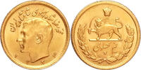 Iran 1/2 Pahlavi 1334(1955) Gold 1/2 Pahlavi, Reza Pahlavi -