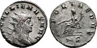 Roman Empire Antoninianus Gallienus. Milan Mint. Rarer Bust Variety with an Idealistic Portrait. -