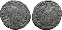Roman Empire Follis Barbaric Imitation of Constantine I 'the Great', with an Interesting portrait! -