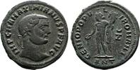 Rome Empire Follis Maximianus. Antioch. with Wonderful Light Green Patina -