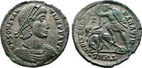 Roman Empire Centenionalis Constantius II. Cyzicus. Lightly Silvered. -