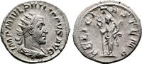 Roman Empire Antoninianus Philip I 'the Arab'. Rome Mint. Lustrous Surface with a Powerful Portrait! -