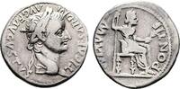 Roman Empire Denarius Tiberius. 'Biblical' Coin- 'Tribute Penny' -
