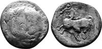 Celtic Drachm Very Abstractive image of a Horse -