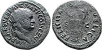 Roman Empire Dupondius Vespasian. -
