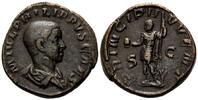 Römisches Reich, AE Sesterz Philipp II. als Caesar, 244-247, -
