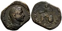 Römisches Reich, AE Sesterz Trebonianus Gallus, 251-253, -