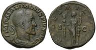 Römisches Reich, AE Sesterz Maximinus I. Thrax, 235-238 -
