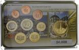 Lettland, 3,88 Euro Kursmünzensatz + Medaille Euro-Motivsätze - Riga, -