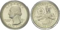 USA, 1/4 Dollar Trommler, -