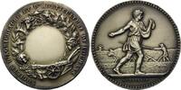Frankreich: Louhans, o.J., Medaille der Société dAgriculture et d`Horticulturee Louhans, Etui, BU (MS65-70)