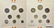 Spanien, 1 Peseta - 500 Pesetas Kursmünzensatz, -